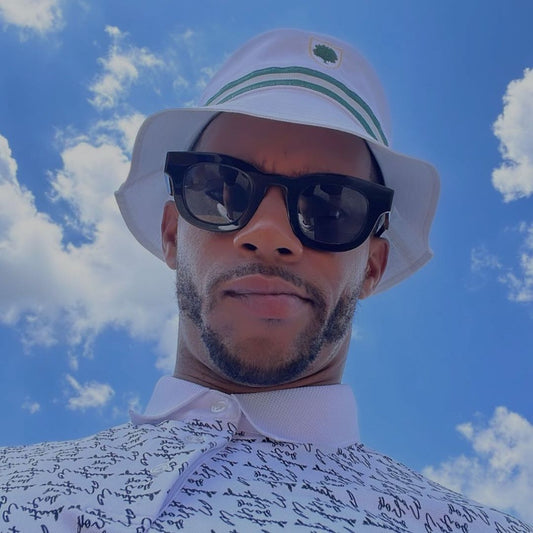 VICTOR CRUZ wearing the THIERRY LASRY “DARKSIDY” sunglasses