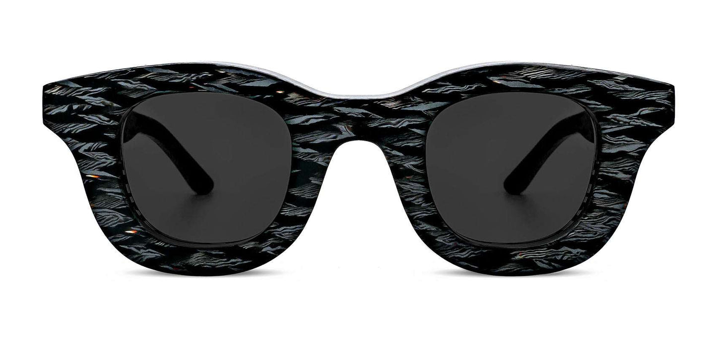 Thierry Lasry HACKTIVITY Gray Pattern Rectangle Sunglasses