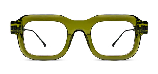 Thierry Lasry VIRTUALLY Rectangular Eyeglasses Frontal View
