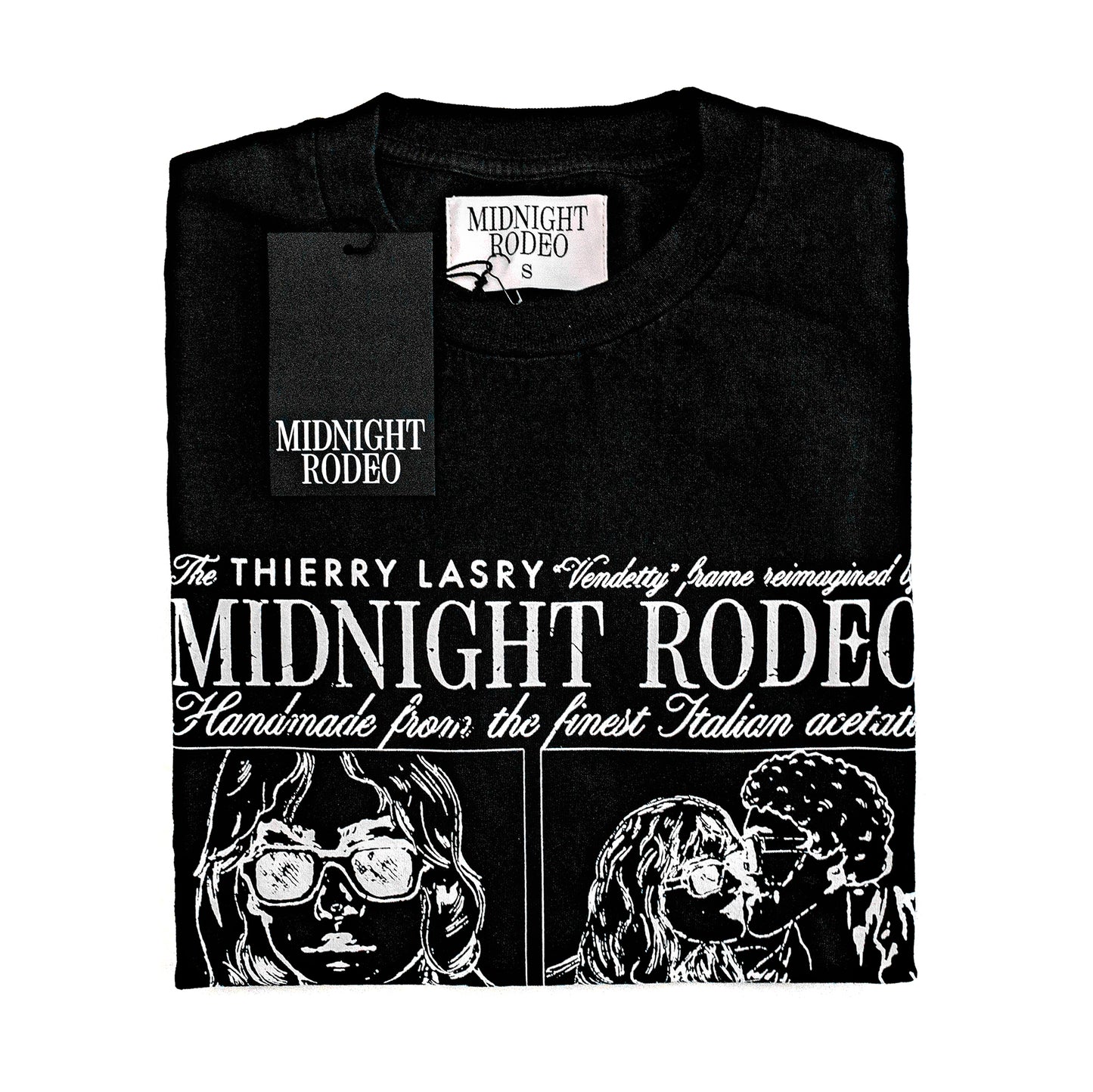 Product Image of THIERRY LASRY X MIDNIGHT RODEO T-SHIRT - BLACK-SMALL