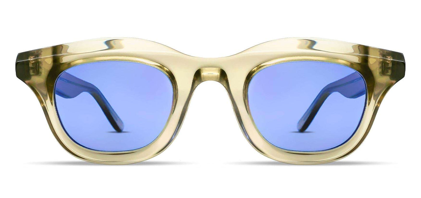 LOTTERY 177 PURPLE Unisex Rectangle Tinted Sunglasses