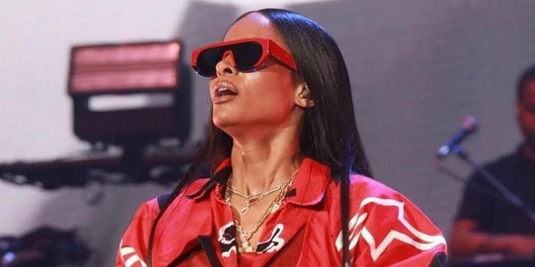 Ciara Spotted in the Thierry Lasry KANIBALY Shield Sunglasses
