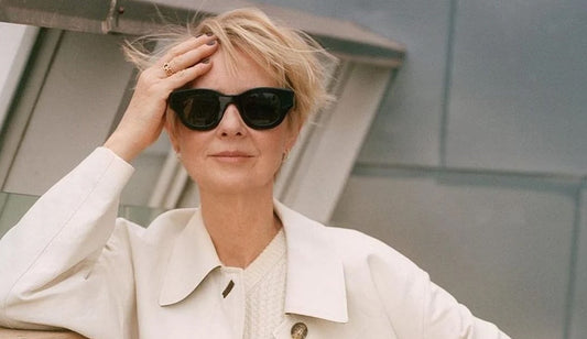 Cynthia Nixon Spotted Wearing the Thierry Lasry AUTOCRACY Sunglasses