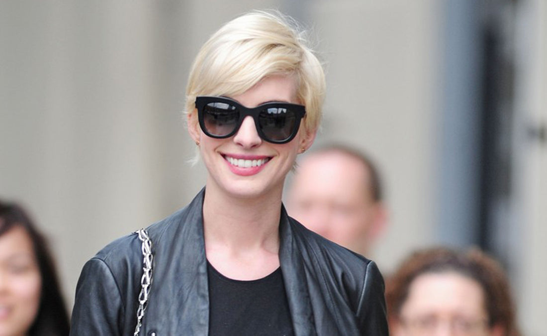 Anne Hathaway Spotted wearing the Thierry Lasry SEXXXY Cat-Eye Sunglasses