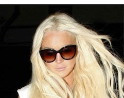Lindsay Lohan Seen Wearing Thierry Lasry LIVELY Sunglasses