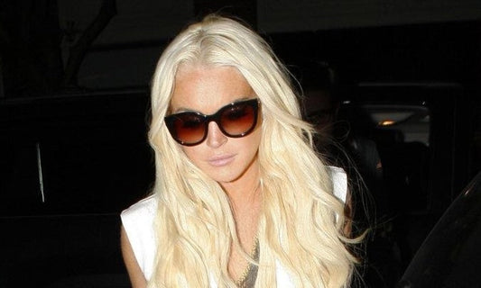 Lindsay Lohan Spotted Wearing the Thierry Lasry LIVELY Sunglasses