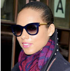 Alicia Keys Seen Wearing Thierry Lasry SEXXXY Sunglasses
