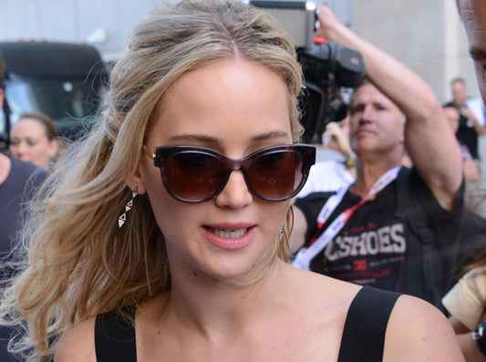 Jennifer Lawrence Spotted Wearing the Thierry Lasry ANGELY Cat-Eye Sunglasses