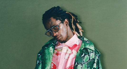 Young Thug wearing the THIERRY LASRY "GHOSTY"