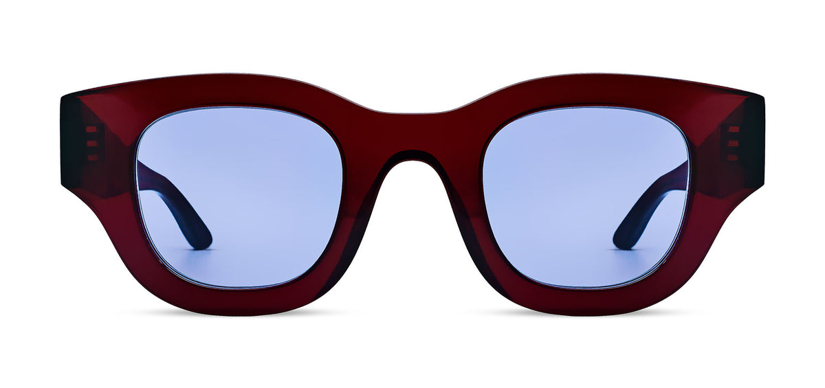Thierry Lasry Therapy 935 Sunglasses 50-23-140 Red Blue Pattern Handmade France Handcrafted Luxury Sunglasses & Eyewear | THIERRY LASRY Official main image 3