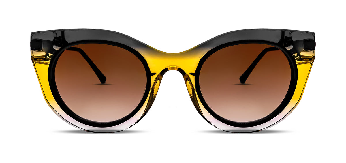 Thierry Lasry Bold Cat-Eye Acetate Sunglasses With Tortoiseshell Pattern - NWT Thierry Lasry Lemony – Dan Deutsch Optical Outlook main image 3