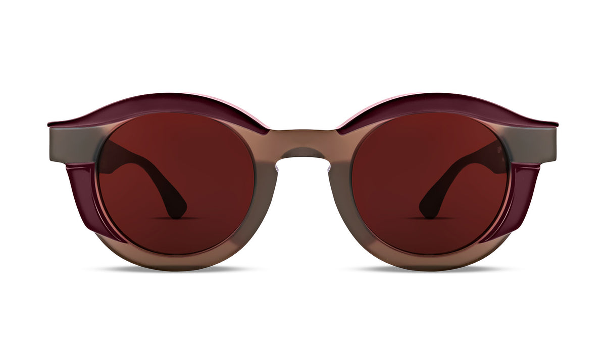 Thierry Lasry Multicolor ANOREXXXY Round Sunglasse the THIERRY LASRY “UNICORNY” sunglasses in translucent  main image 3