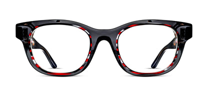 TYRANNY rectangle eyeglasses for men and women, handcrafted in France from premium acetate.