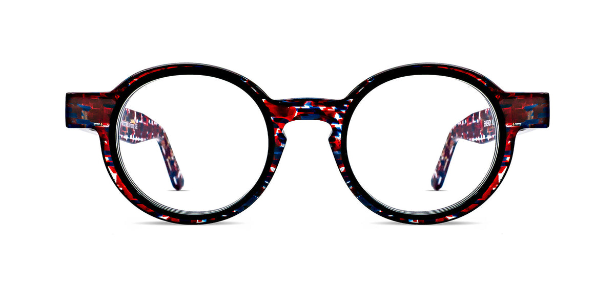 Thierry Lasry Multicolor ANOREXXXY Round Sunglasse the THIERRY LASRY “UNICORNY” sunglasses in translucent  main image 2
