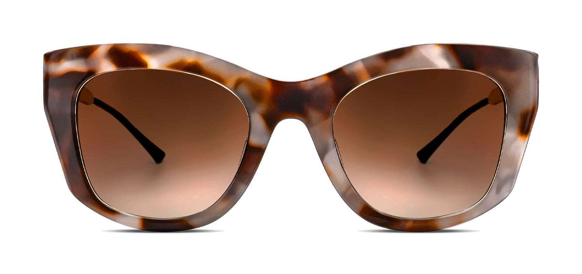 Thierry Lasry‎ Hinky 1854 Sunglasses Peach Gold Cat Eye Handcrafted France Case PEACHY Luxury Soft Cat-Eye Sunglasses for Women – THIERRY  main image 2