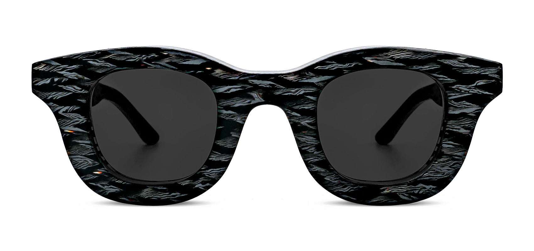 Thierry Lasry HACKTIVITY Gray Pattern Rectangle Sunglasses
