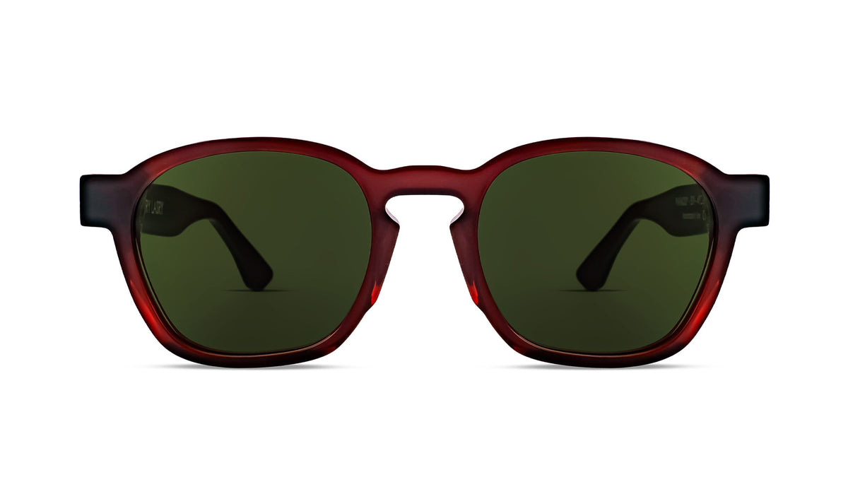 THIERRY LASRY Black and Red Sunglasses the THIERRY LASRY x MIDNIGHT RODEO “VENDETTY” sunglasses in  main image 2