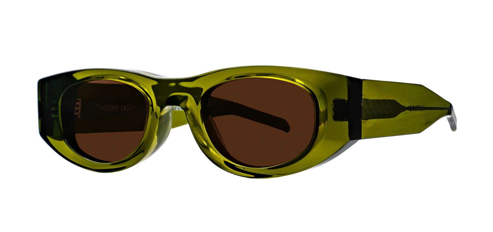 Thierry Lasry MASTERMINDY Oval Rectangle Sunglasses