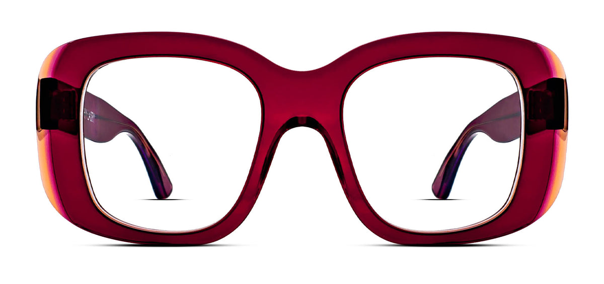 Thierry Lasry TWISTY square eyeglasses for women, handcrafted in Italy