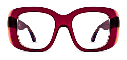Thierry Lasry TWISTY square eyeglasses for women, handcrafted in Italy