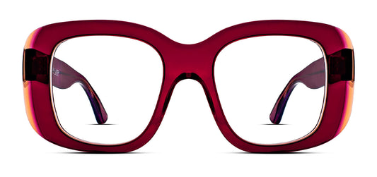 Thierry Lasry TWISTY square eyeglasses for women, handcrafted in Italy