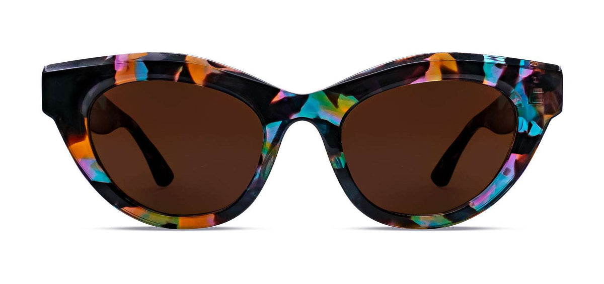 Thierry Lasry Intimacy Tortoise Shell and Black Cat Eye Sunglasses Thierry Lasry CLIMAXXXY Luxury Cat-Eye Sunglasses – THIERRY  main image 2