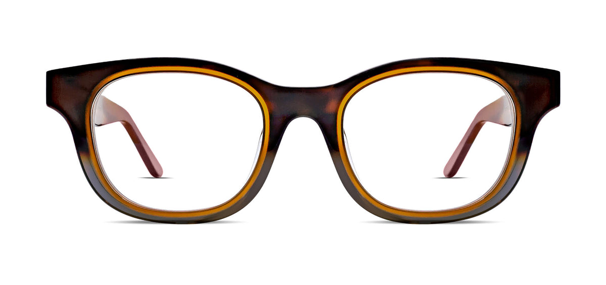 TYRANNY rectangle eyeglasses for men and women, handcrafted in France from premium acetate.