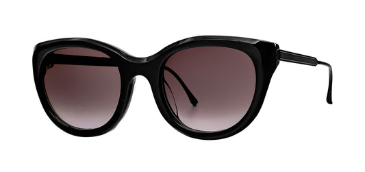 DIRTYMINDY 101 - Black Soft Cat Eye Sunglasses for Women