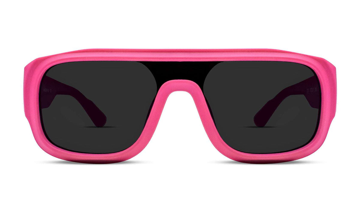 Thierry Lasry • Orgasmy pink sunglasses Pink & Black 57 MM Shield Sunglasses – DrinkAriZona main image 3
