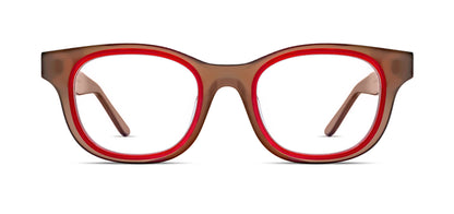 TYRANNY rectangle eyeglasses for men and women, handcrafted in France from premium acetate.