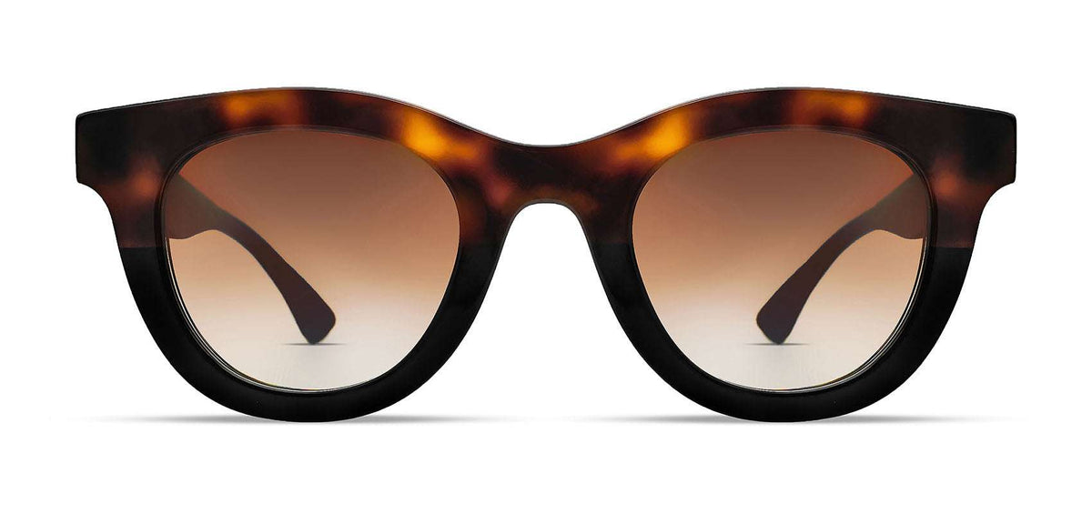 THIERRY LASRY Syrupy 101 Black Frame Sunglasses with Brown Gradient Lenses Thierry Lasry Swimmy 101 Sunglasses - US main image 3