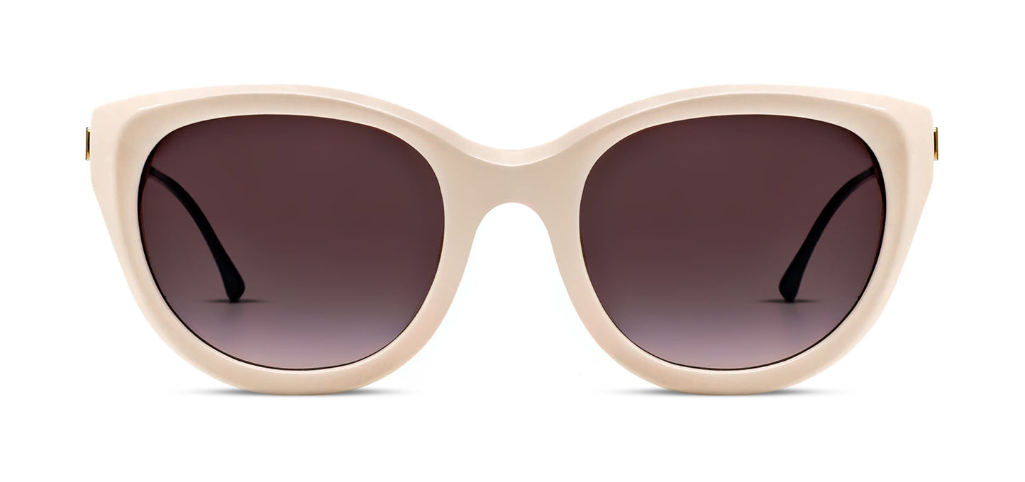 DIRTYMINDY 388 - Ivory Soft Cat Eye Sunglasses for Women