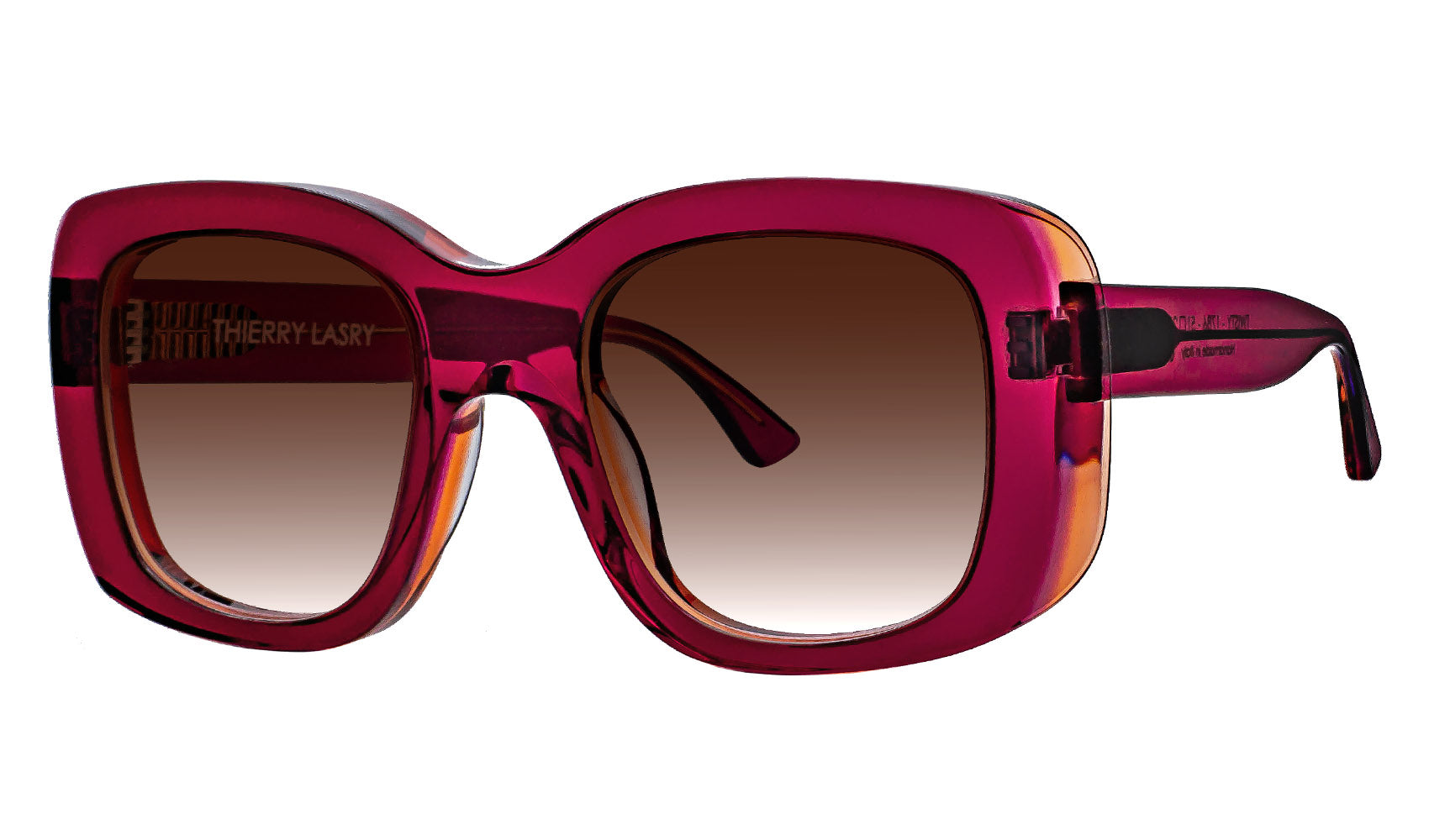 TWISTY Luxury Oversized Square Sunglasses – THIERRY LASRY