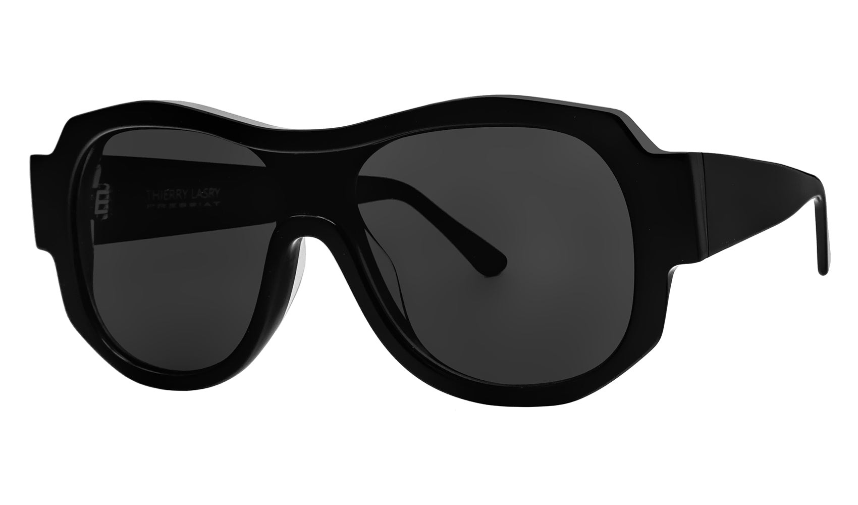 サングラス THIERRY LASRY SS25 Woman SUNGLASSES (TL202020 101 BLACK) Thierry Lasry x Pressiat