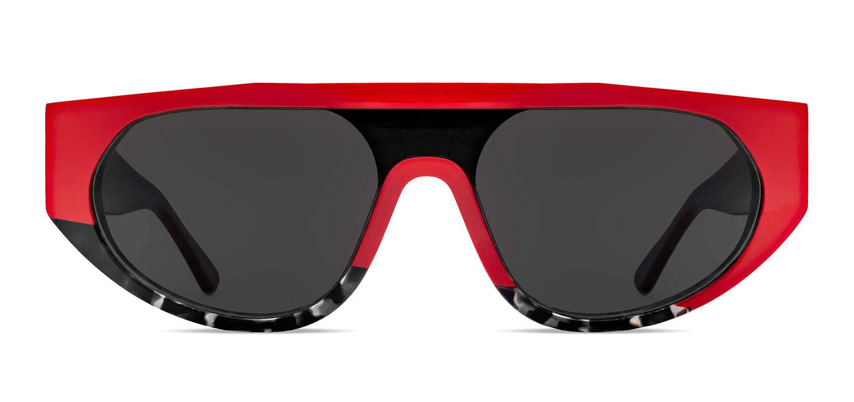 KANIBALY 425 Red/Tortoiseshell Shield Sunglasses