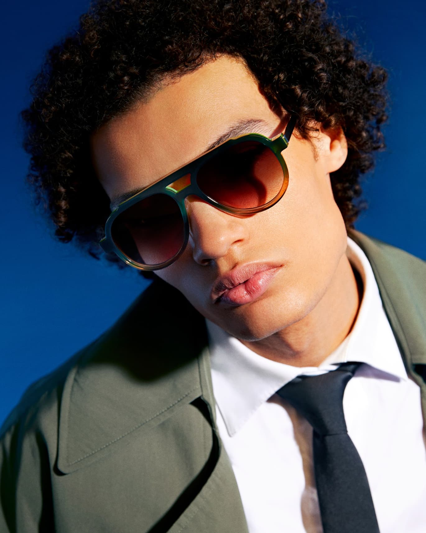 FOXXXY Handmade Luxury Rectangle Sunglasses in White – THIERRY