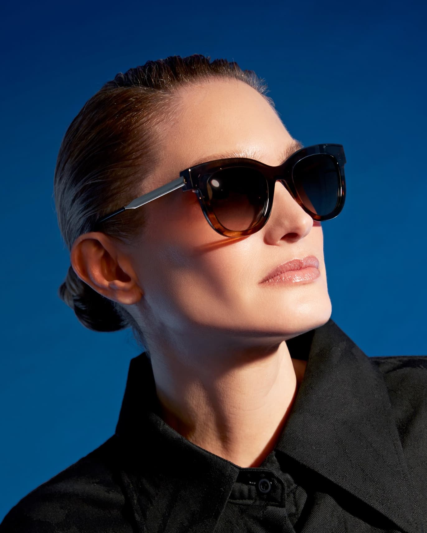 FOXXXY Handmade Luxury Rectangle Sunglasses in White – THIERRY