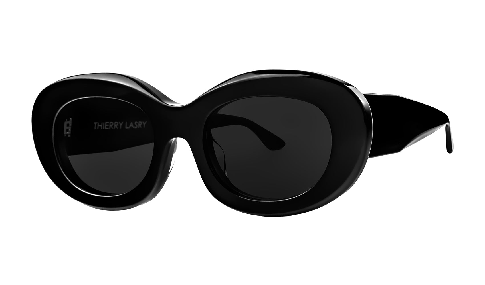ティエリーラスリー／Thierry Lasry サングラス 眼鏡 レディース 女性 女性用プラスチック ブラック 黒  CHOKY キャットアイフレーム ティエリーラスリー／Thierry Lasry サングラス 眼鏡 レディース 女性