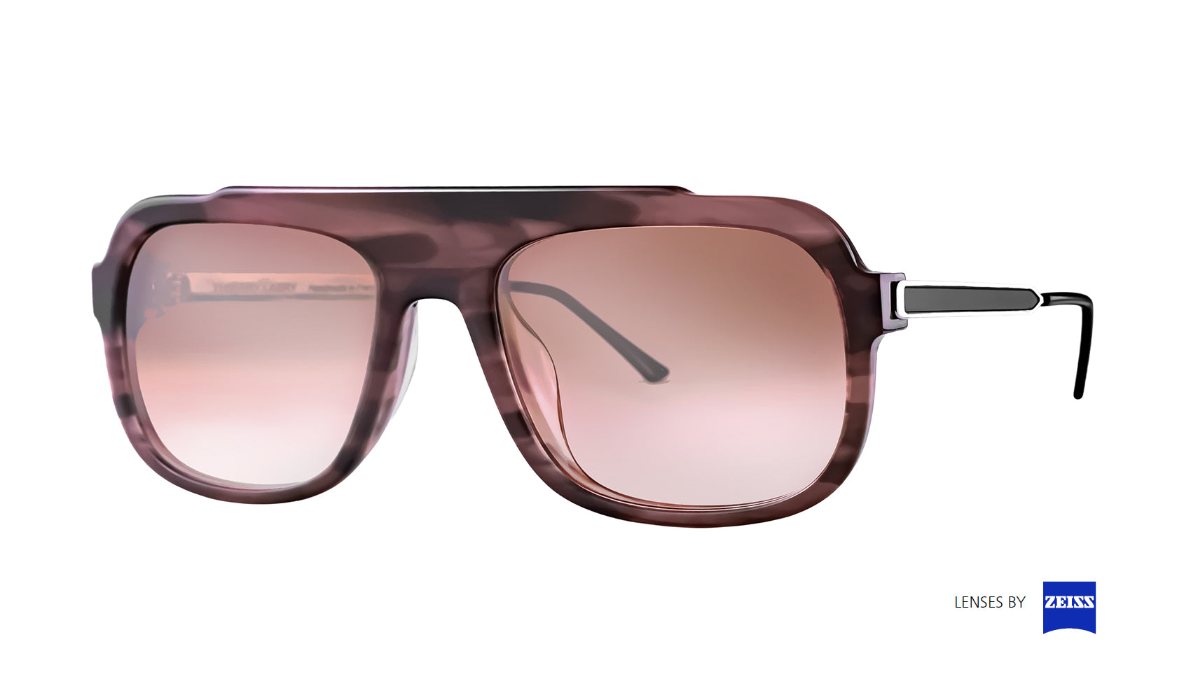 ビーリス BOWERY Luxury Aviator Sunglasses w/ Exclusive Zeiss Lenses