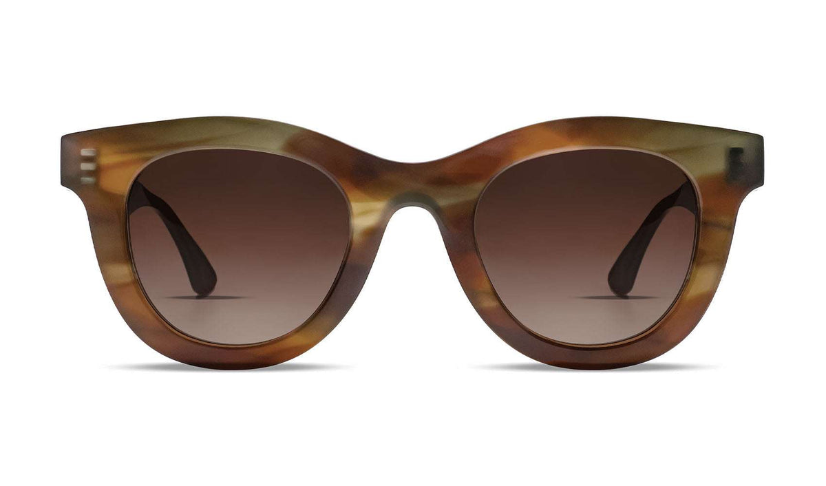 THIERRY LASRY Brown Sunglasses Elegant Accessories  Cat Eye Thierry Lasry FLASHY Soft Cat Eye Sunglasses – THIERRY LASRY  main image 3