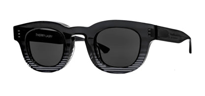 DARKSIDY 4600 Black Pattern Rectangle Sunglasses