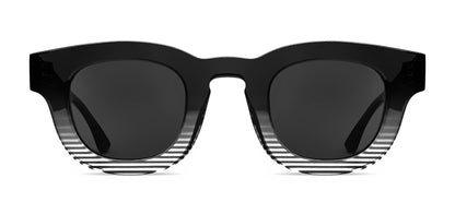 DARKSIDY 4600 Black Pattern Rectangle Sunglasses