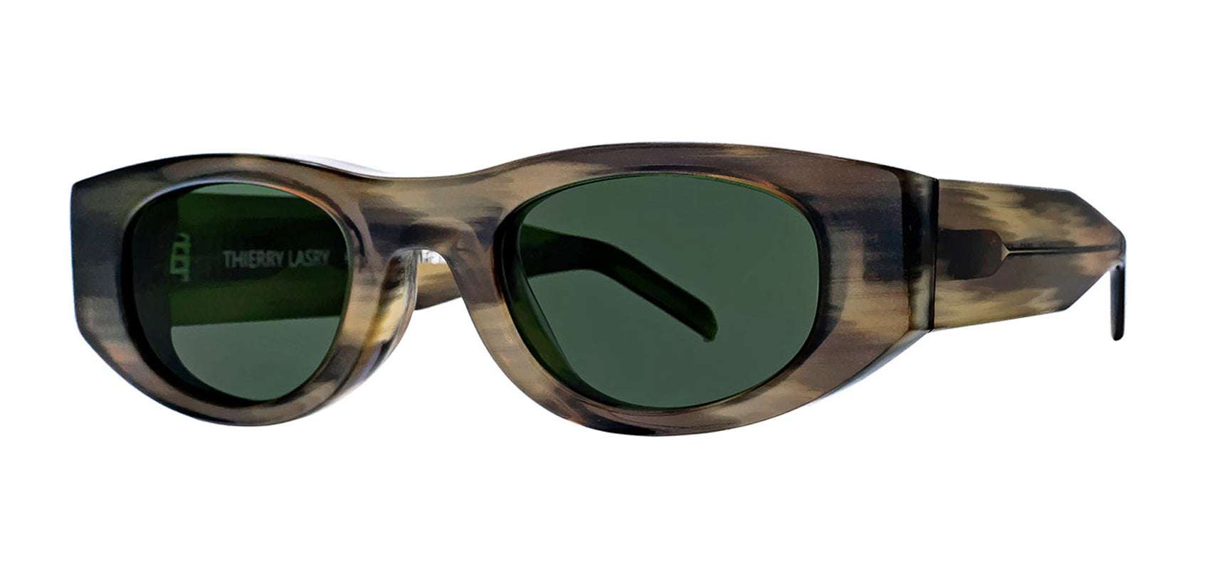 Thierry Lasry MASTERMINDY Oval Rectangle Sunglasses
