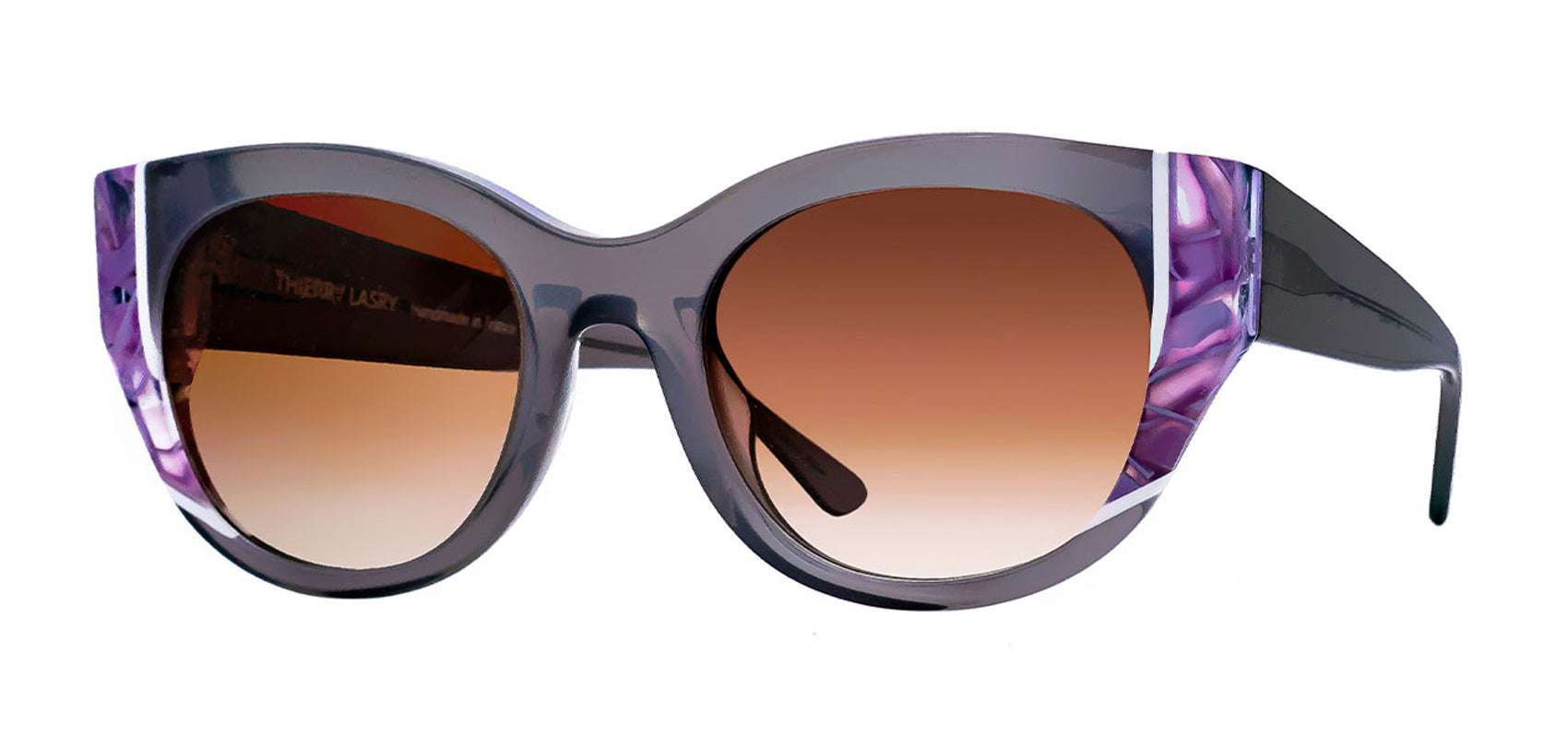 Thierry Lasry NOTSLUTTY Grey Cat Eye Sunglasses for Women