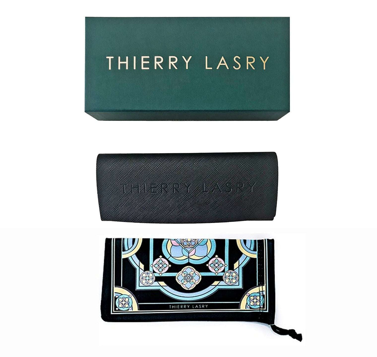 Thierry Lasry Sunglasses Case, with cloth bag- brand new Thierry Lasry sunglasses case Like new | Mercari main image 4