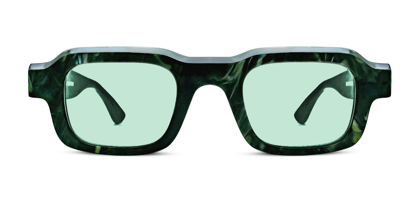 THIERRY LASRY x REESE COOPER Rectangle Tinted Sunglasses