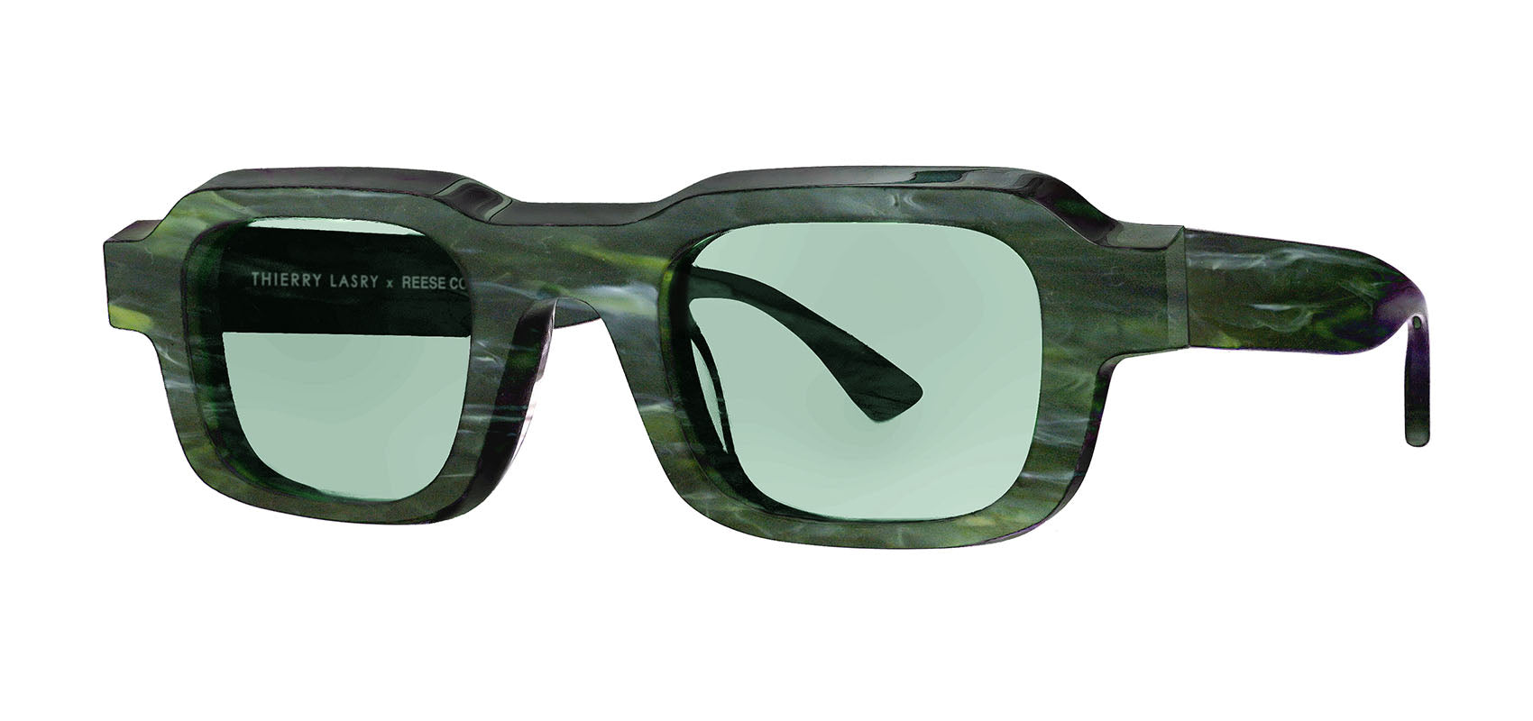 THIERRY LASRY x REESE COOPER Rectangle Tinted Sunglasses