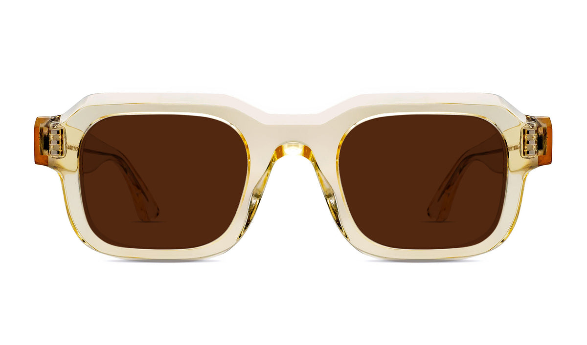 Luxury Unisex Sunglasses Rigby Round Frames - Luxury Unisex Sunglasses main image 2