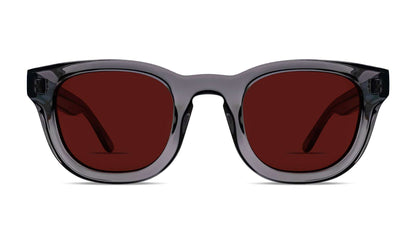 Thierry Lasry MONOPOLY luxury designer sunglasses in gray, classic contemporary wayfarer style