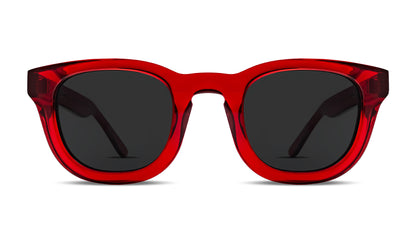 Thierry Lasry MONOPOLY luxury designer sunglasses in red, classic contemporary wayfarer style